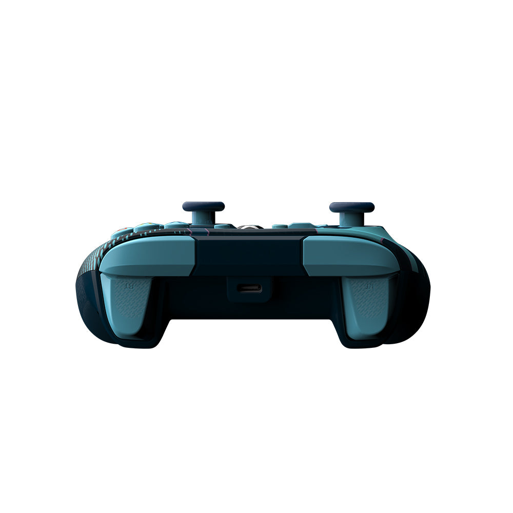 Blue Tide Wired Rematch Glow Advanced Controller & Airlite Glow Headset Pack