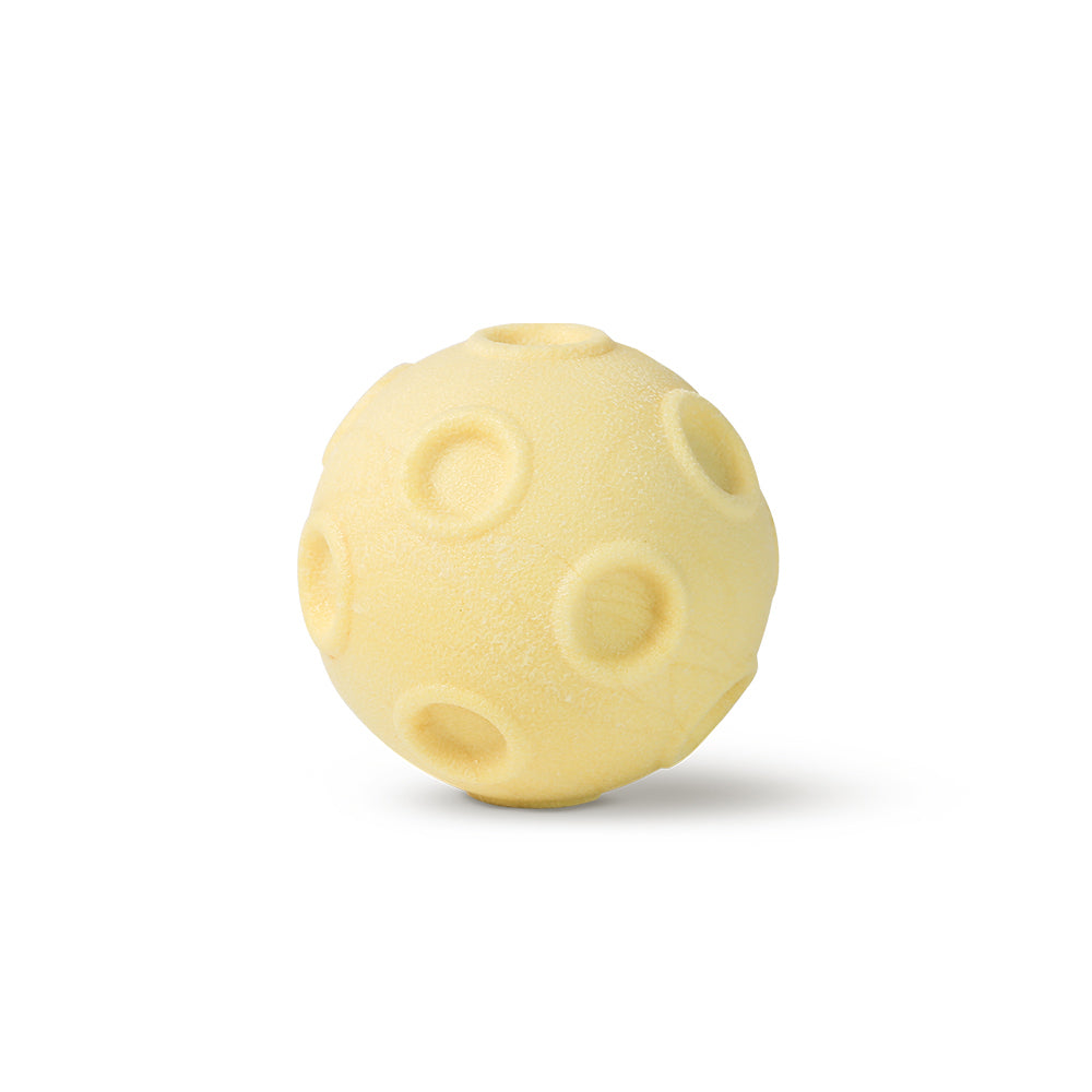 2x Pidan Falling Stone Chew Ball Pet Dog/Puppy Interactive Fun Toy - Yellow