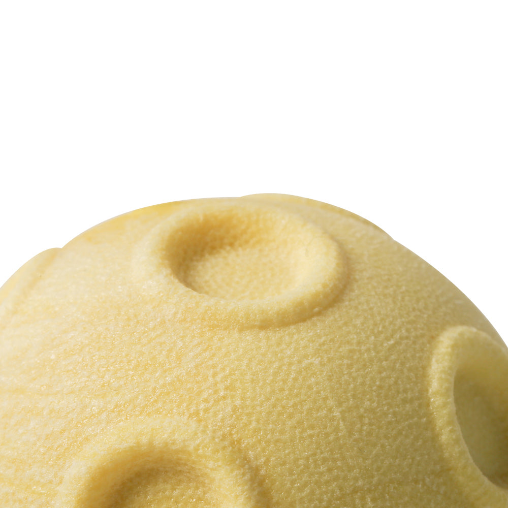 2x Pidan Falling Stone Chew Ball Pet Dog/Puppy Interactive Fun Toy - Yellow