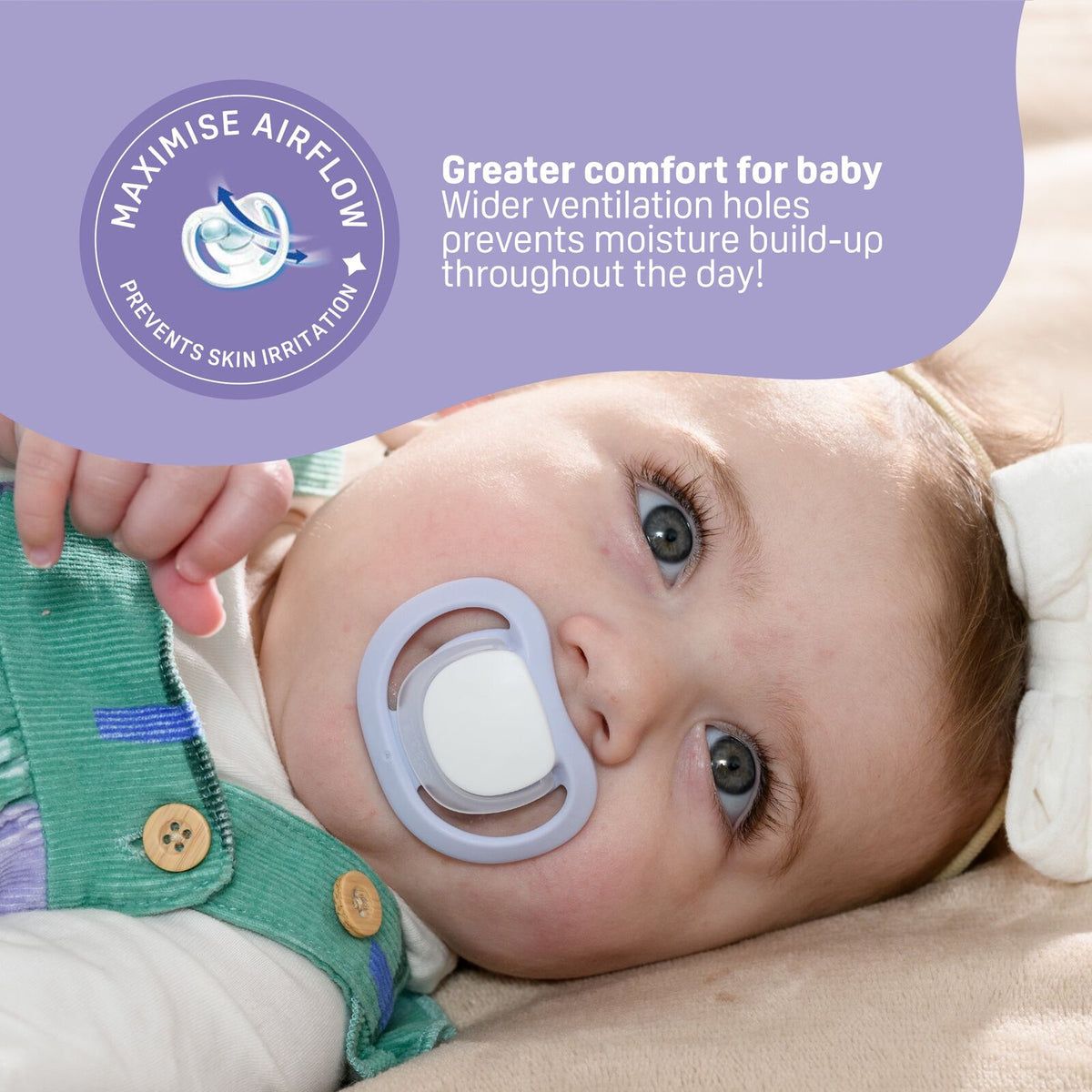 3PK Pigeon Skin Friendly Baby Pacifier Small Silicone Dummy/Soother 0-3m