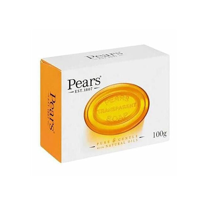 24x Pears Pure & Gentle Transparent Soap Bar 100g w/ Natural Oils