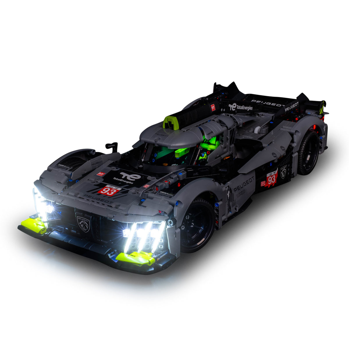 Light My Bricks Lighting Kit For Technic Peugeot Le Mans Car No.42156 12y+