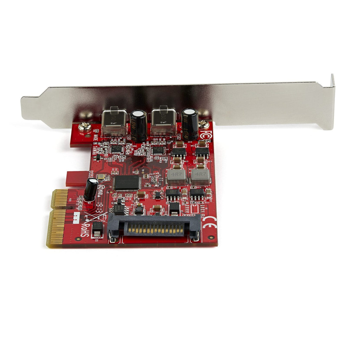 Star Tech 2 Port PCIe USB 3.1 Card - 2x USB C - Up to 10Gbps