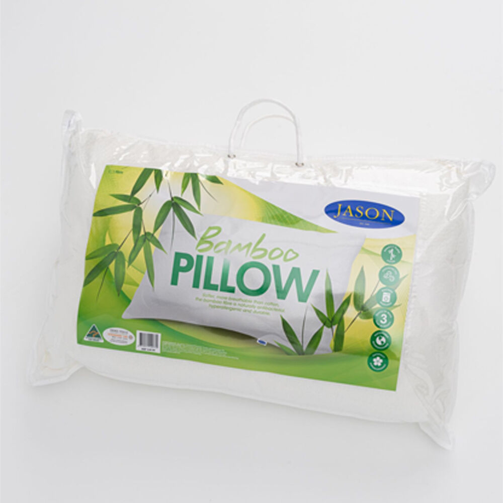 4PK Jason Firm Rectangle Sleeping Pillow Home Bedding - White