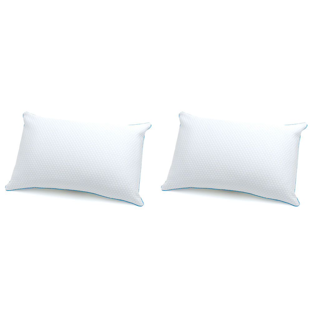 2PK Jason Kooling Medium Sleeping Pillow Home Bedding - White