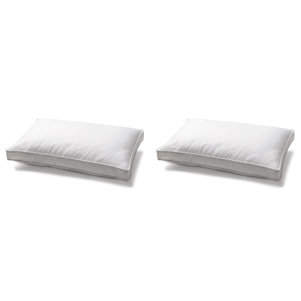 2PK Jason Commercial Microloft Bedroom Sleeping Pillow 48x73cm