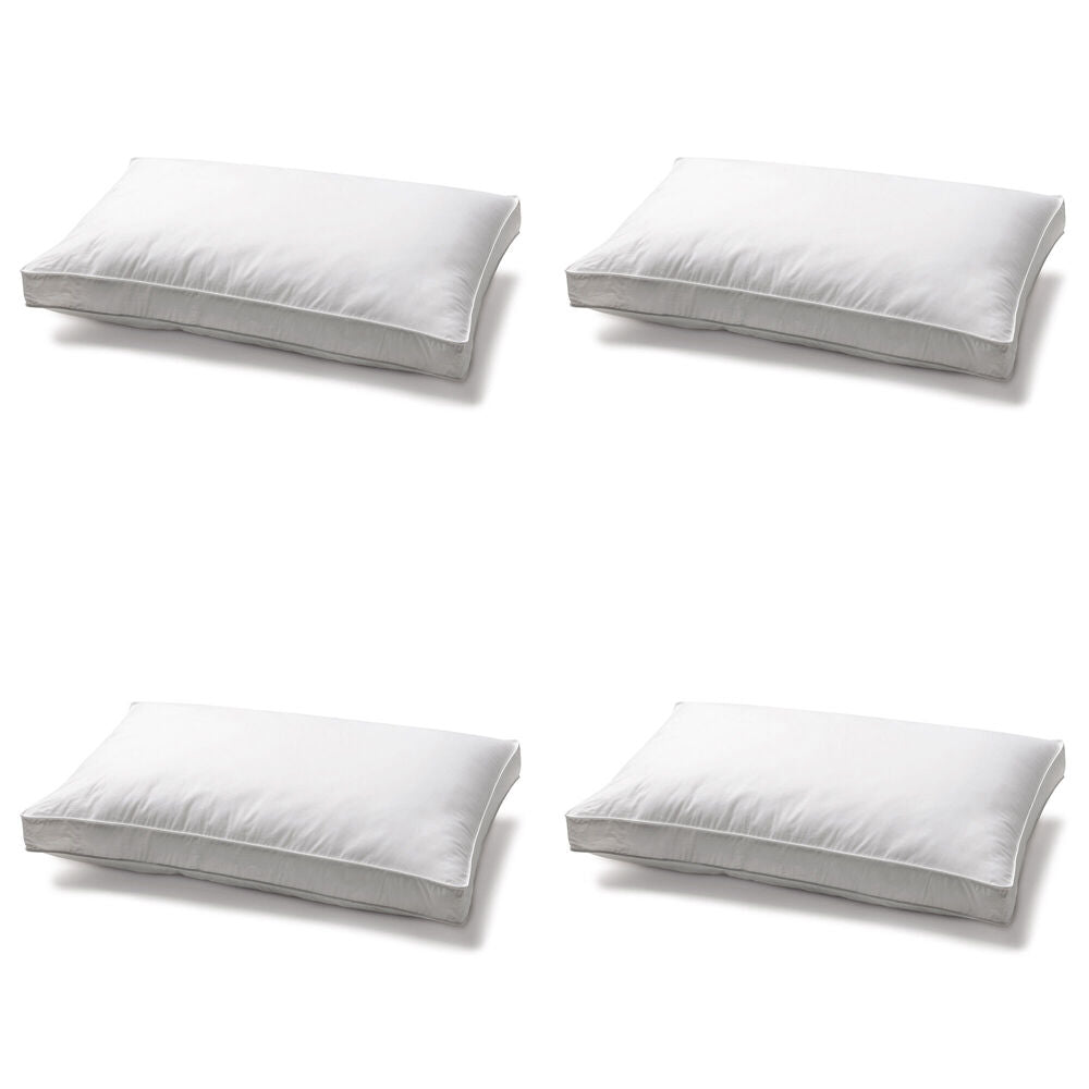 4PK Jason Commercial Microloft Bedroom Sleeping Pillow 48x73cm