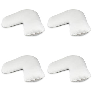 4PK Jason Commercial Hygiene Plus Pillow V Shape 80x36 cm