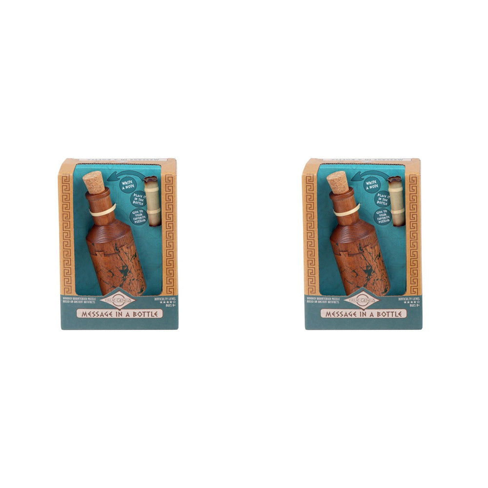 2PK Project Genius Message in a Bottle Problem Solving Adult Puzzle 8+