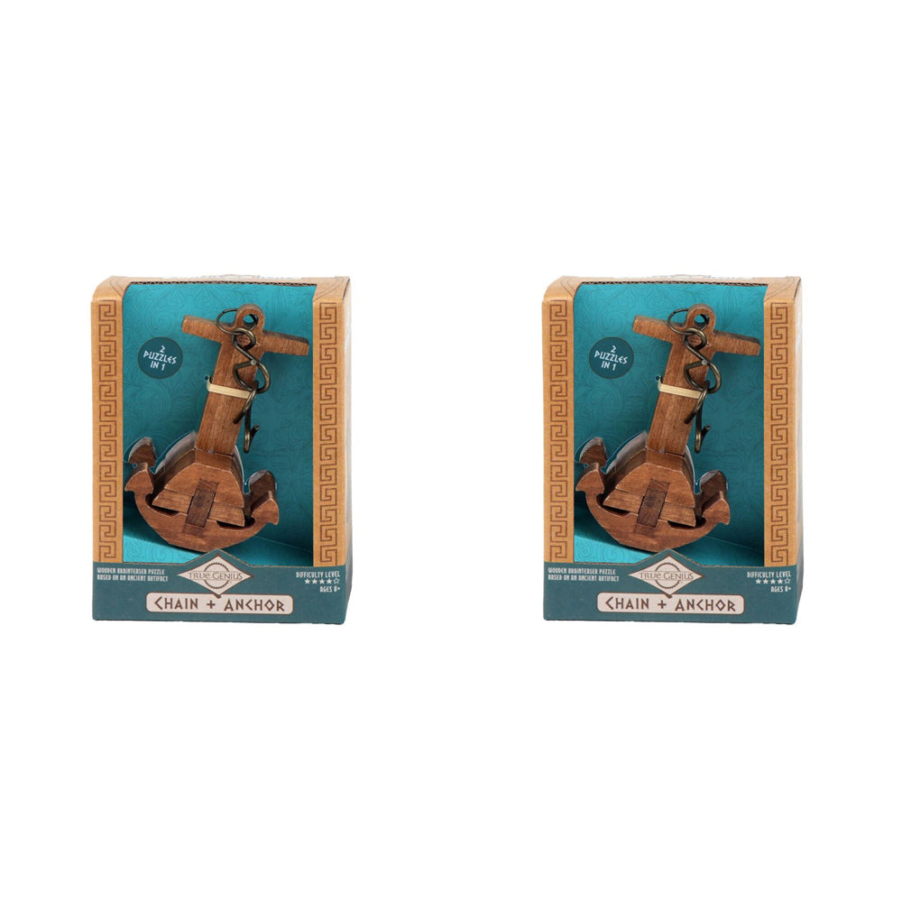 2PK Project Genius 17cm Chain & Anchor Puzzle Solving Toy 8y+