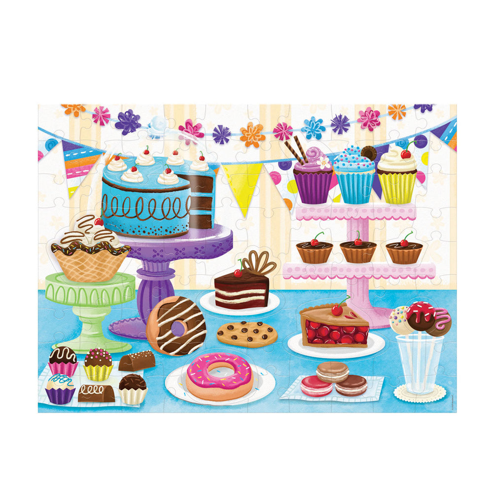 82pc Peaceable Kingdom 35x48cm Bakery Scratch & Sniff Jigsaw Puzzle 5y+