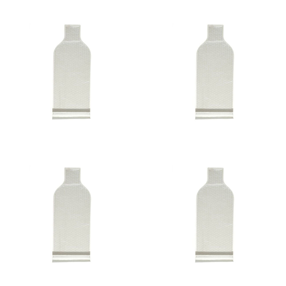 4PK Winex Reusable Bottle Travel Bag Leak-Proof Plastic Sleeve