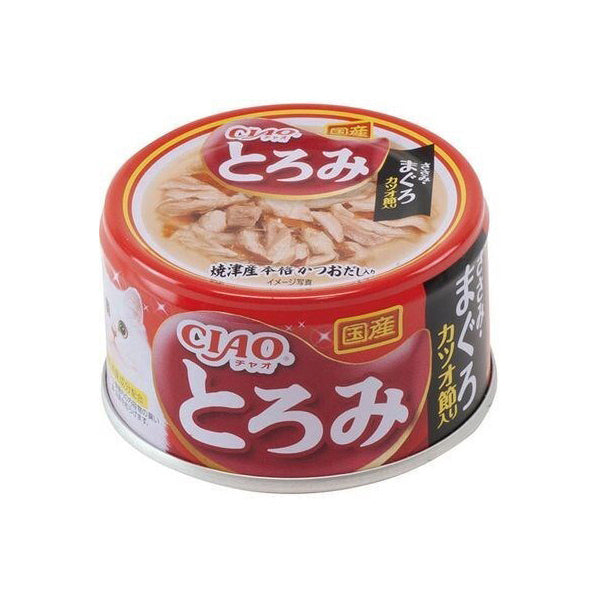 24PK Ciao Toromi Bonito & Tuna Flavour Can Cat/Kitten Pet Food Pack