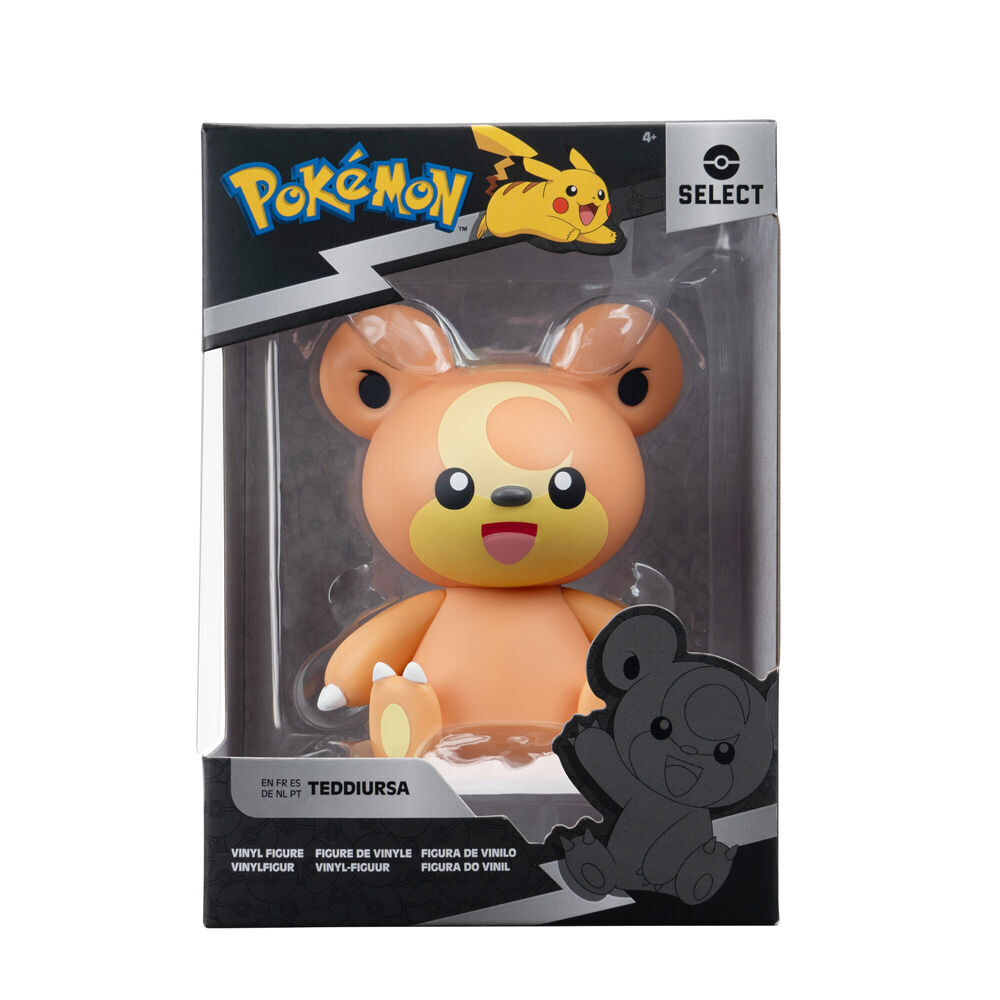 2PK Pokemon 4 Inch Select Vinyl Collectable Figure Pack Kids Toy 4y+ Assorted