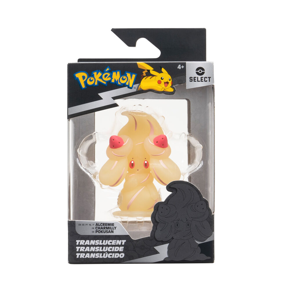 Pokemon 3 Inch Select Battle Translucent Collectable Figure Kids Toy Assorted