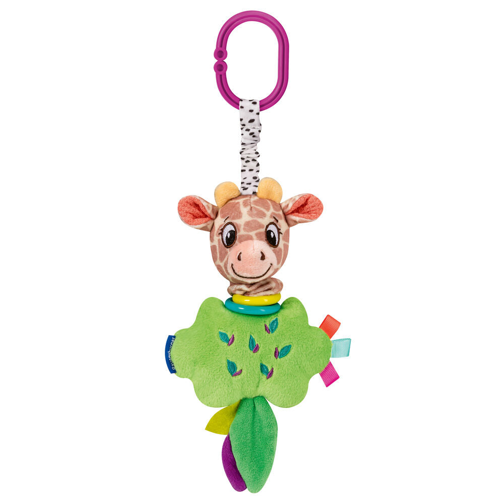 Play+ Pull & Wiggle Giraffe Hanging Clip Kids Sensory Toy 0m+