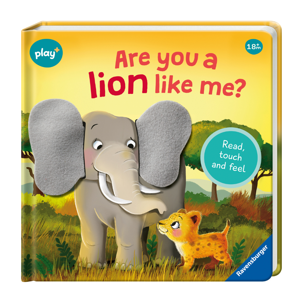 Play+ Are You a Lion Like Me Kids Sensory Book 18m+