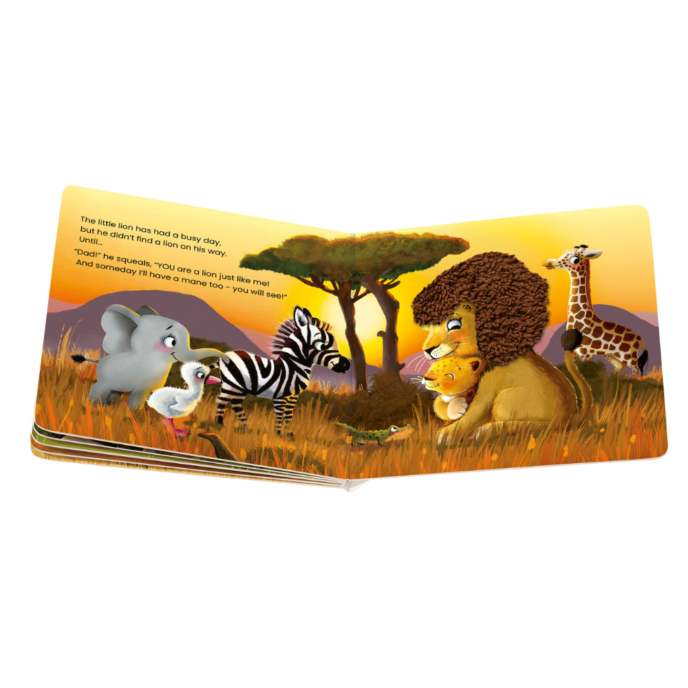 Play+ Are You a Lion Like Me Kids Sensory Book 18m+