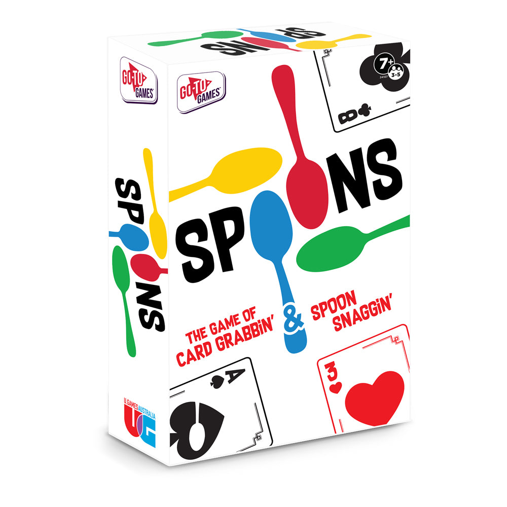 Playmonster Spoons Kids/Children/Family Fun Card Game 7y+