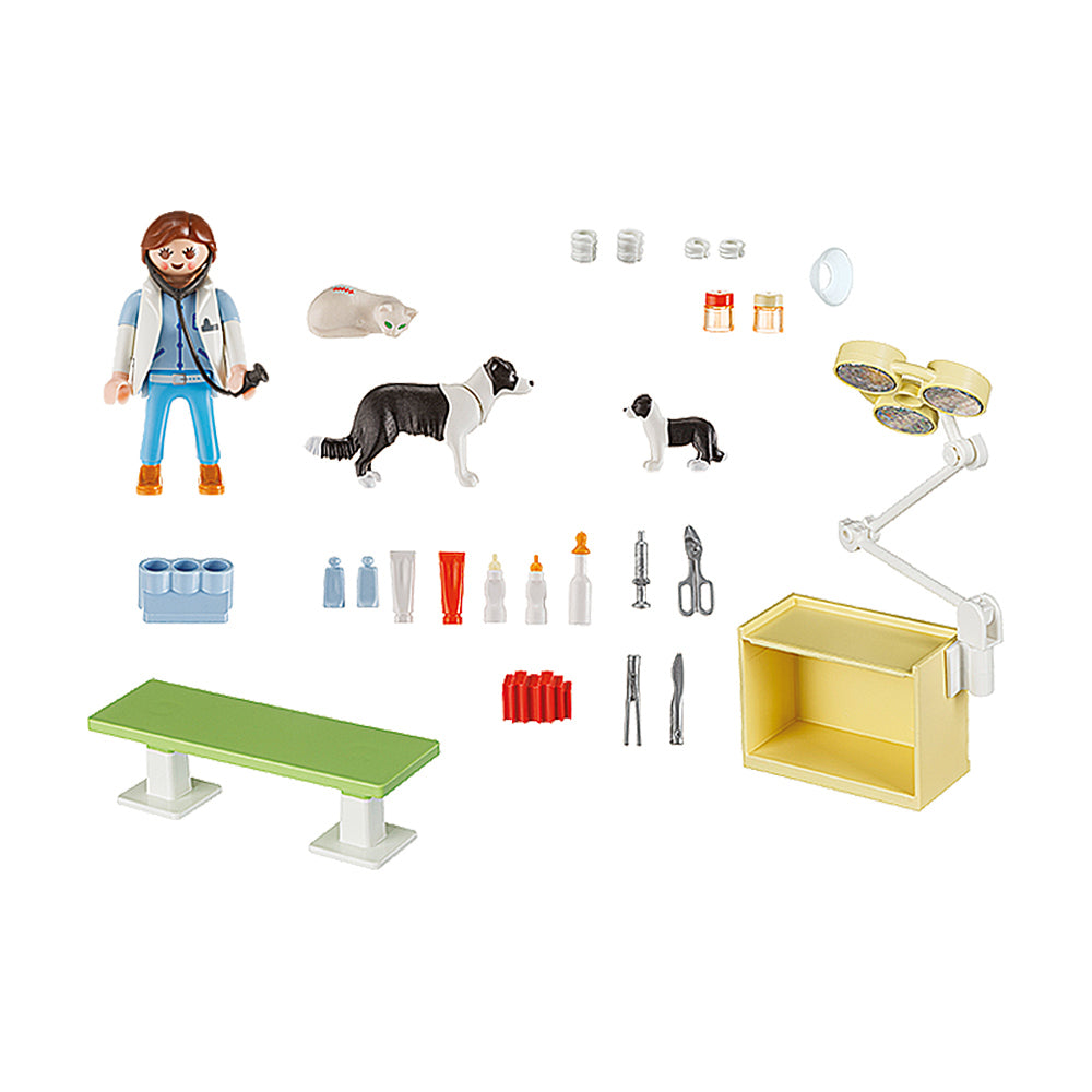 Playmobil Vet Visit Carry Case Kids/Childrens Toy Playset 4+