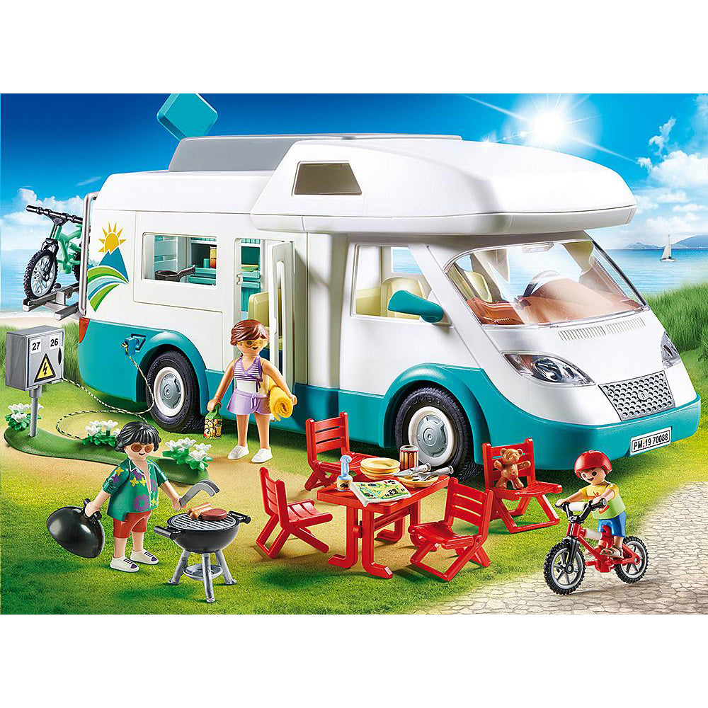 Playmobil Family Camper Kids/Childrens Toy Playset 4+