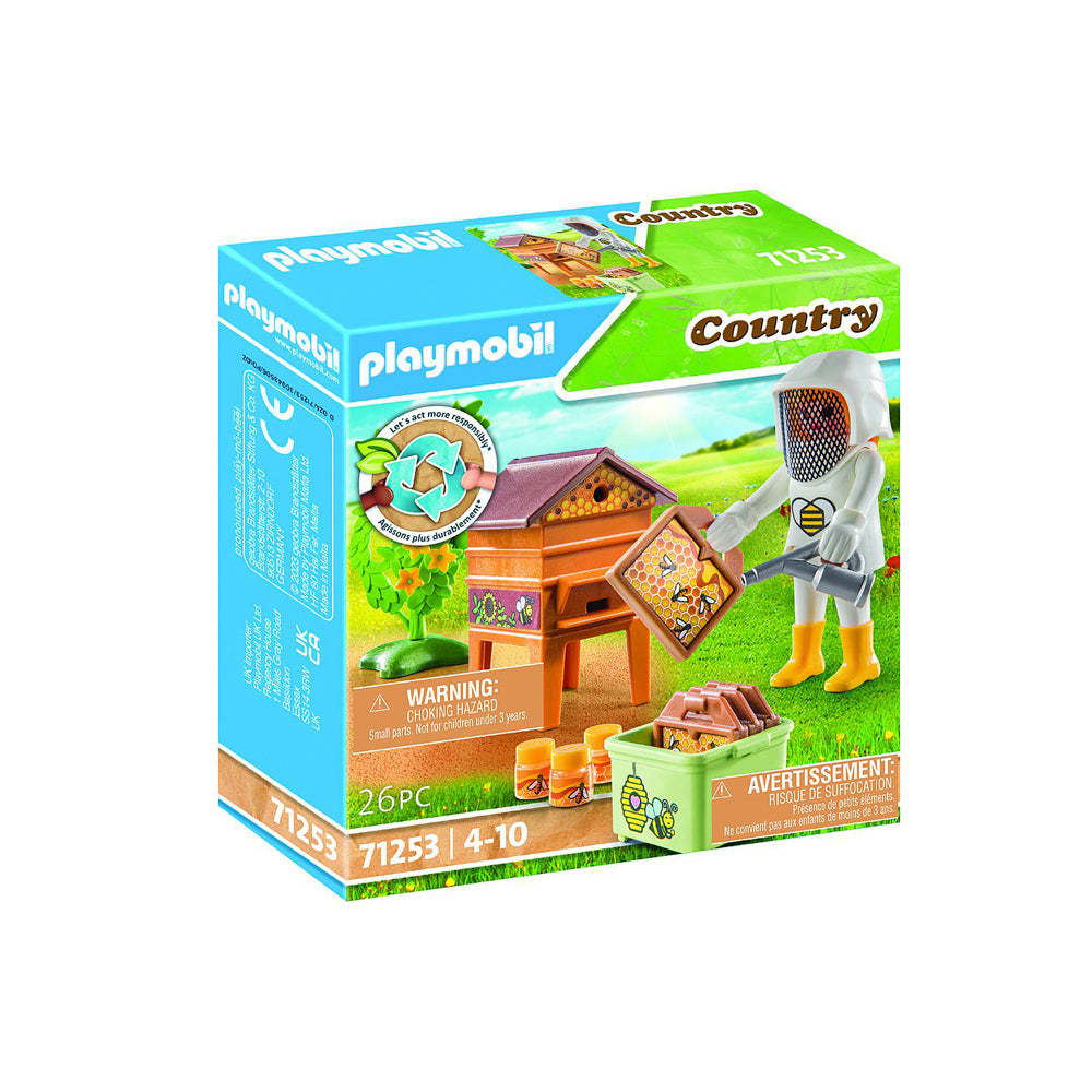 Playmobil Tiger And Female Beekeeper Kids/Childrens Animal Toy Playset 4+