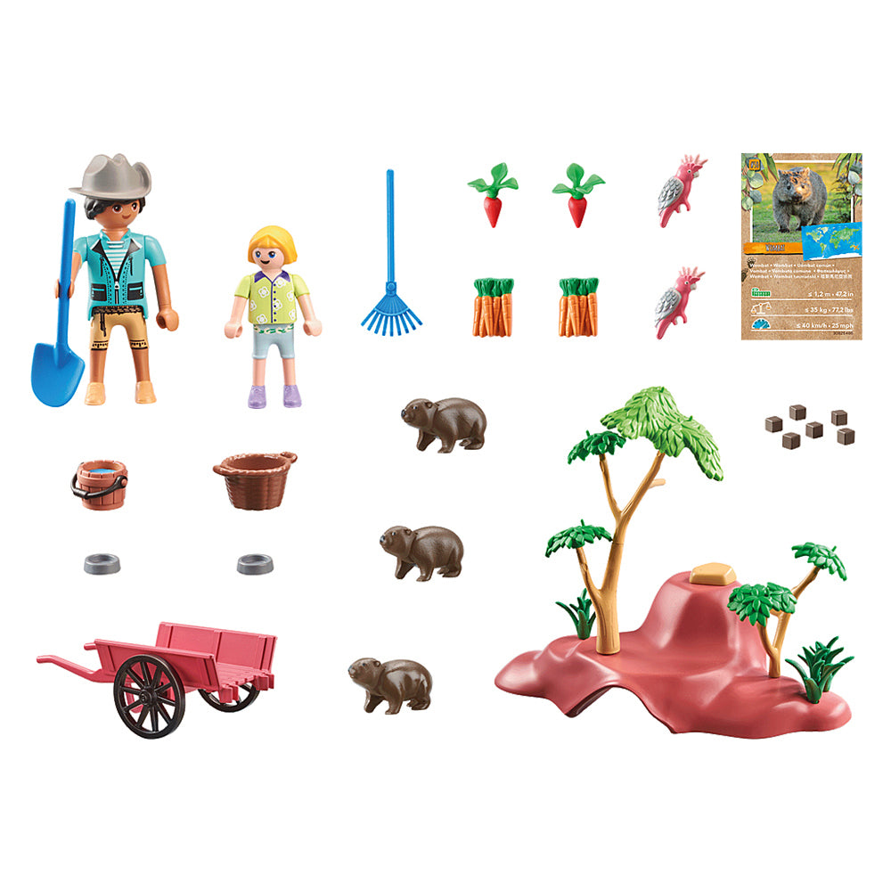 Playmobil Wombat Shelter Kids/Childrens Toy Playset 4+