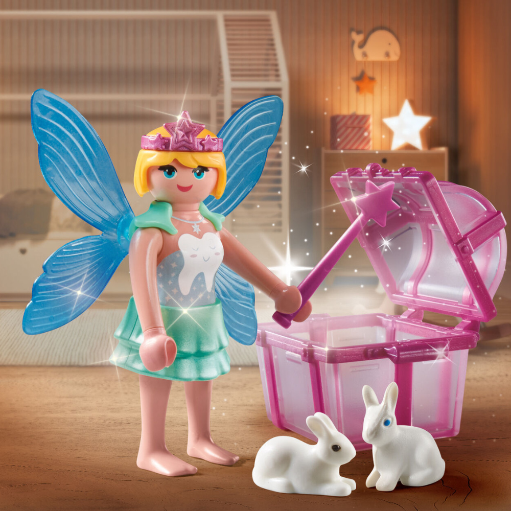 2x 12pc Playmobil 21x15cm Tooth Fairy Kids Action Figure Toy 4y+