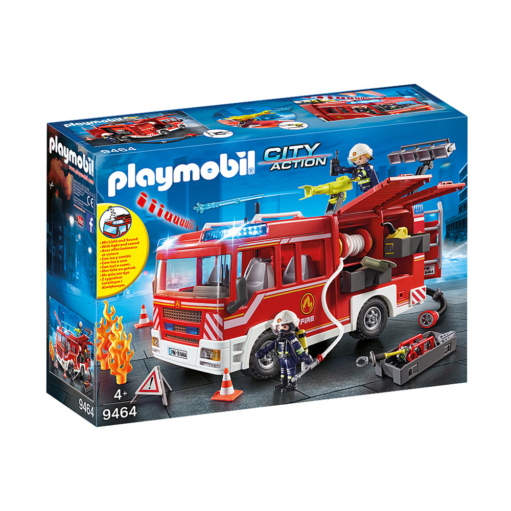 Playmobil Fire Engine Kids/Childrens Toy Playset 4+