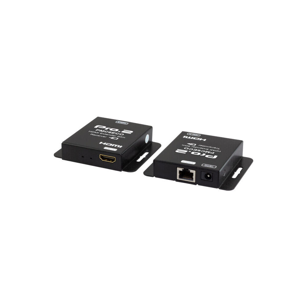 Pro2 HDMI Over Single Cat6 Extender 60m POC Full HD 1080p 3D Support