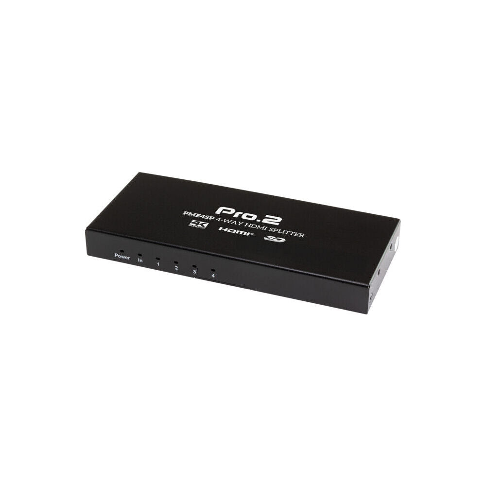 Pro2 4Way HDMI Splitter 1 In 4 Out  4K 30Hz 3D Support Full HD