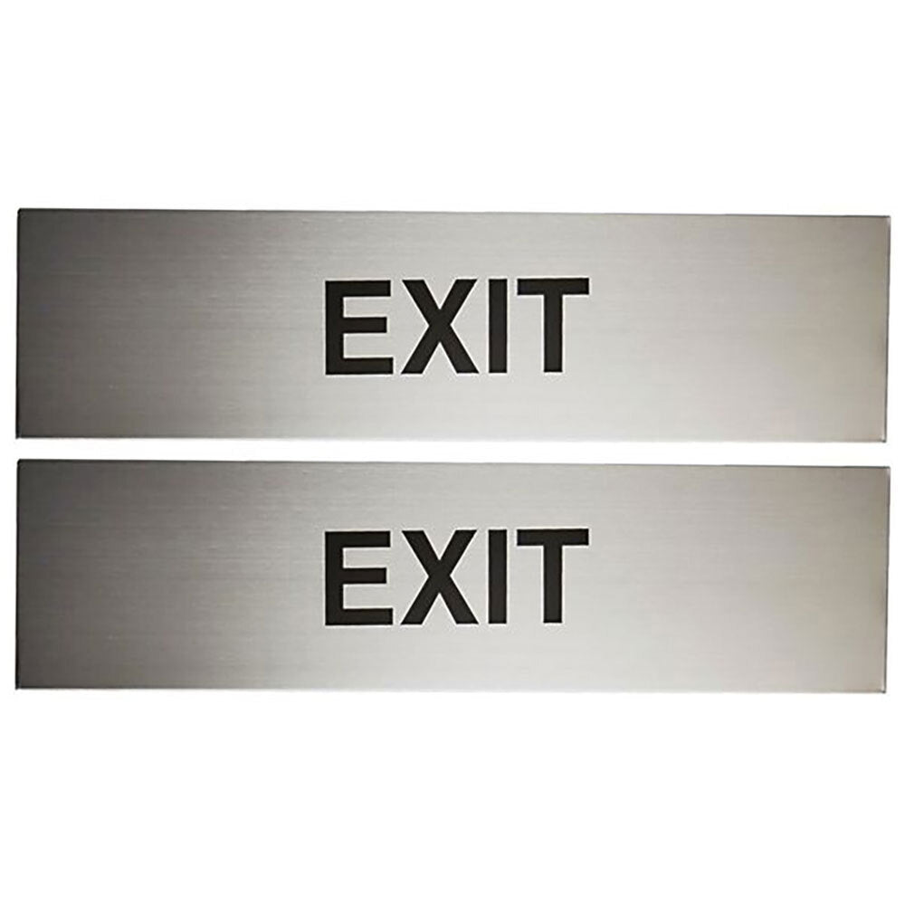 2PK Sandleford Metal Exit Sign 200 x 50mm
