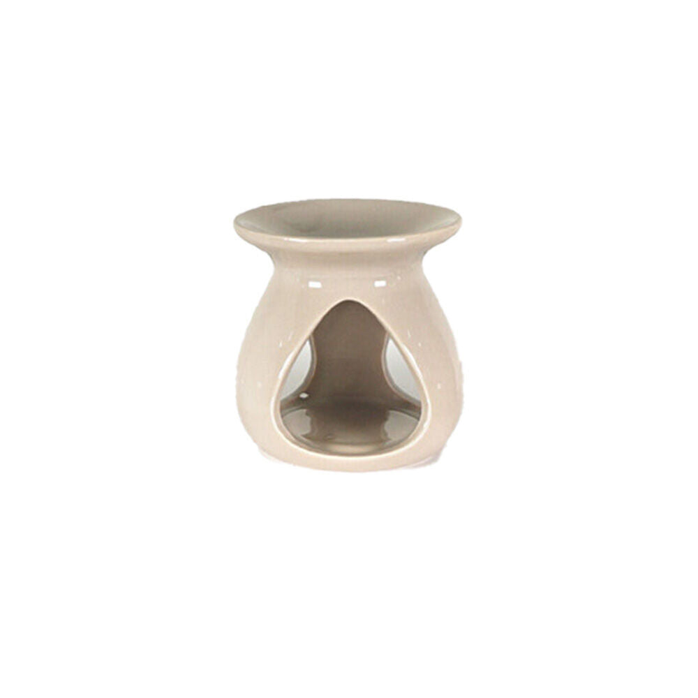 4PK Jemark 10.5cm Oil Burner Gloss Finish Assorted Grey/Black/White
