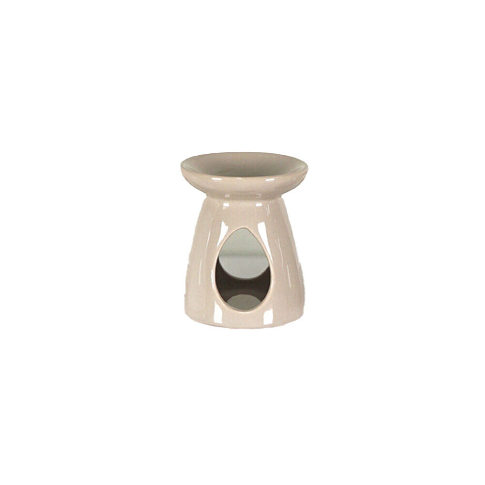 4PK Jemark 9.5cm Oil Burner Gloss Finish Assorted Grey/Black/White