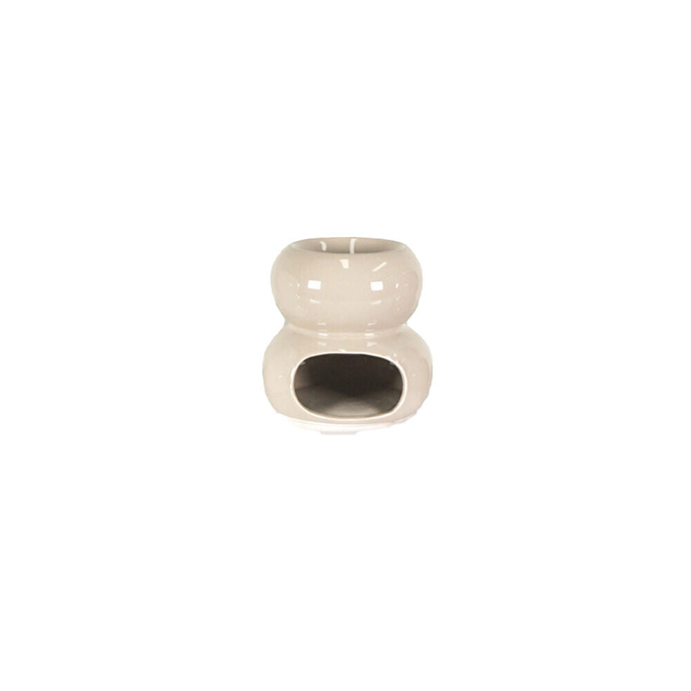 4PK Jemark 10.8cm Oil Burner - Glossy Finish Assorted Grey/Black/White