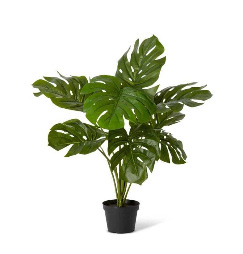 E Style 75cm Monstera Artificial Potted Plant - Green
