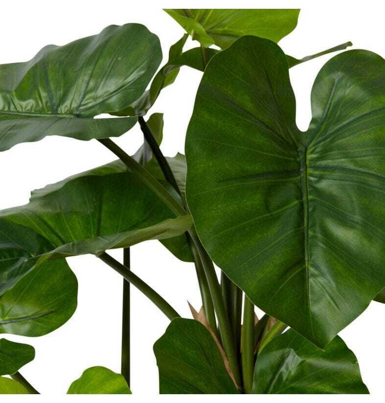 E Style 90cm Alocasia Potted Artificial Plant Decor - Green