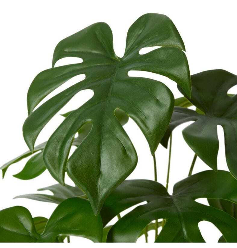 E Style 39cm Monstera Artificial Potted Plant - Green