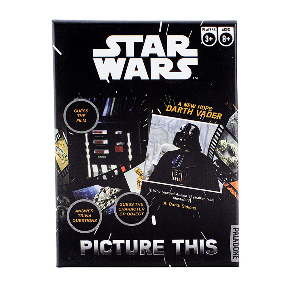 Paladone 15cm Star Wars Picture This Kids/Children Family Guessing Game