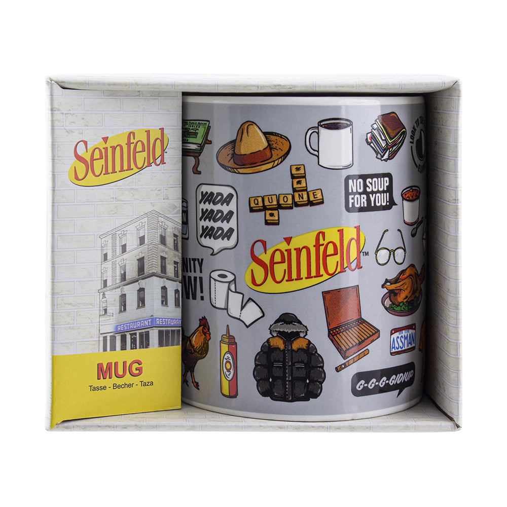 Paladone 532ml Seinfeld Icons Mug Gift Coffee/Tea Drink Cup