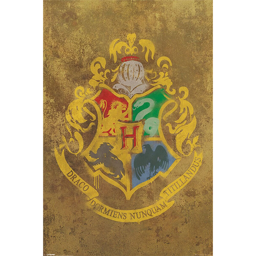 Wizarding World Harry Potter House Sigils Poster 91x61cm