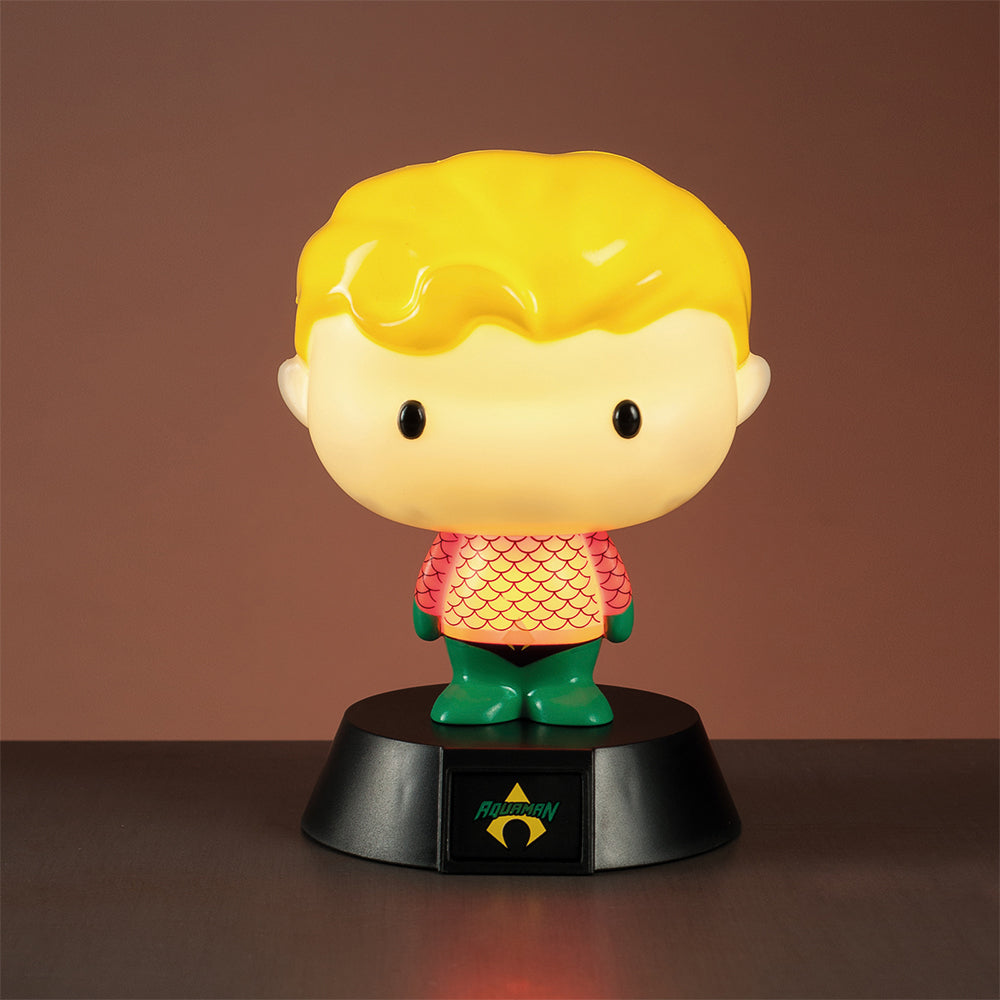 Paladone 13cm Aquaman 3D Character Light Kids/Children Bedroom Lamp