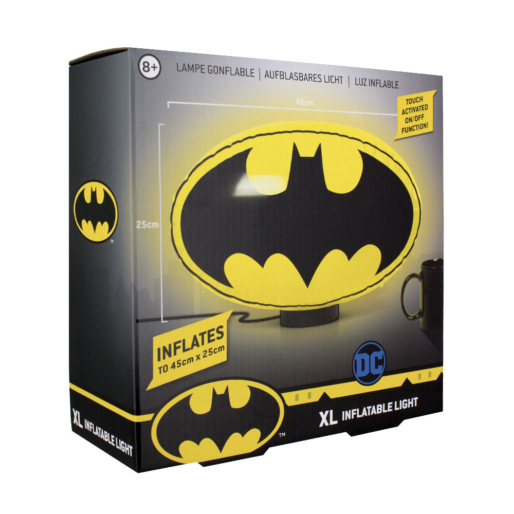 Paladone 45cm Batman Logo Inflatable Light Kids/Children Night Lamp
