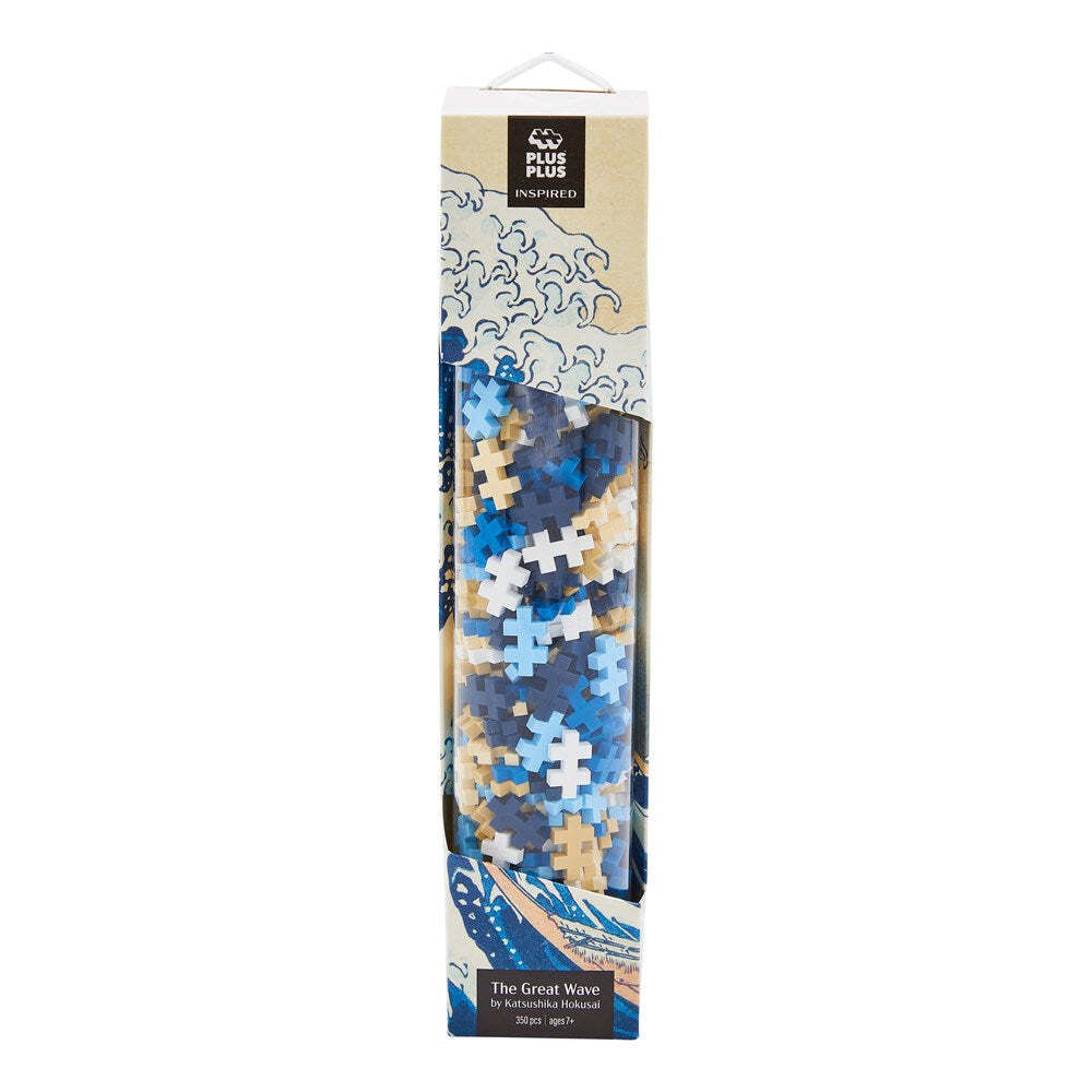 350pc Plus Plus Inspired 6x28cm Hokusai 3D Puzzle 7+
