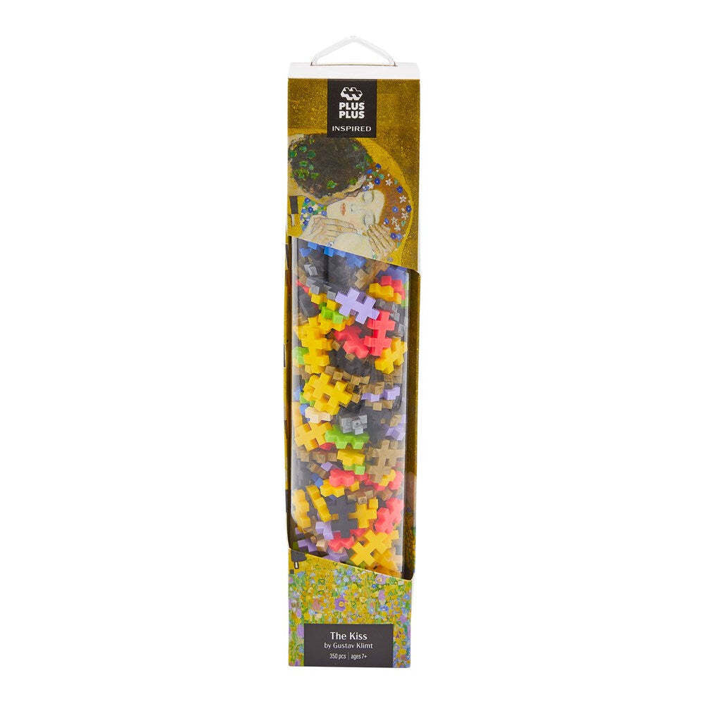 350pc Plus Plus Inspired 6x28cm Klimt The Kiss 3D Puzzle 7+