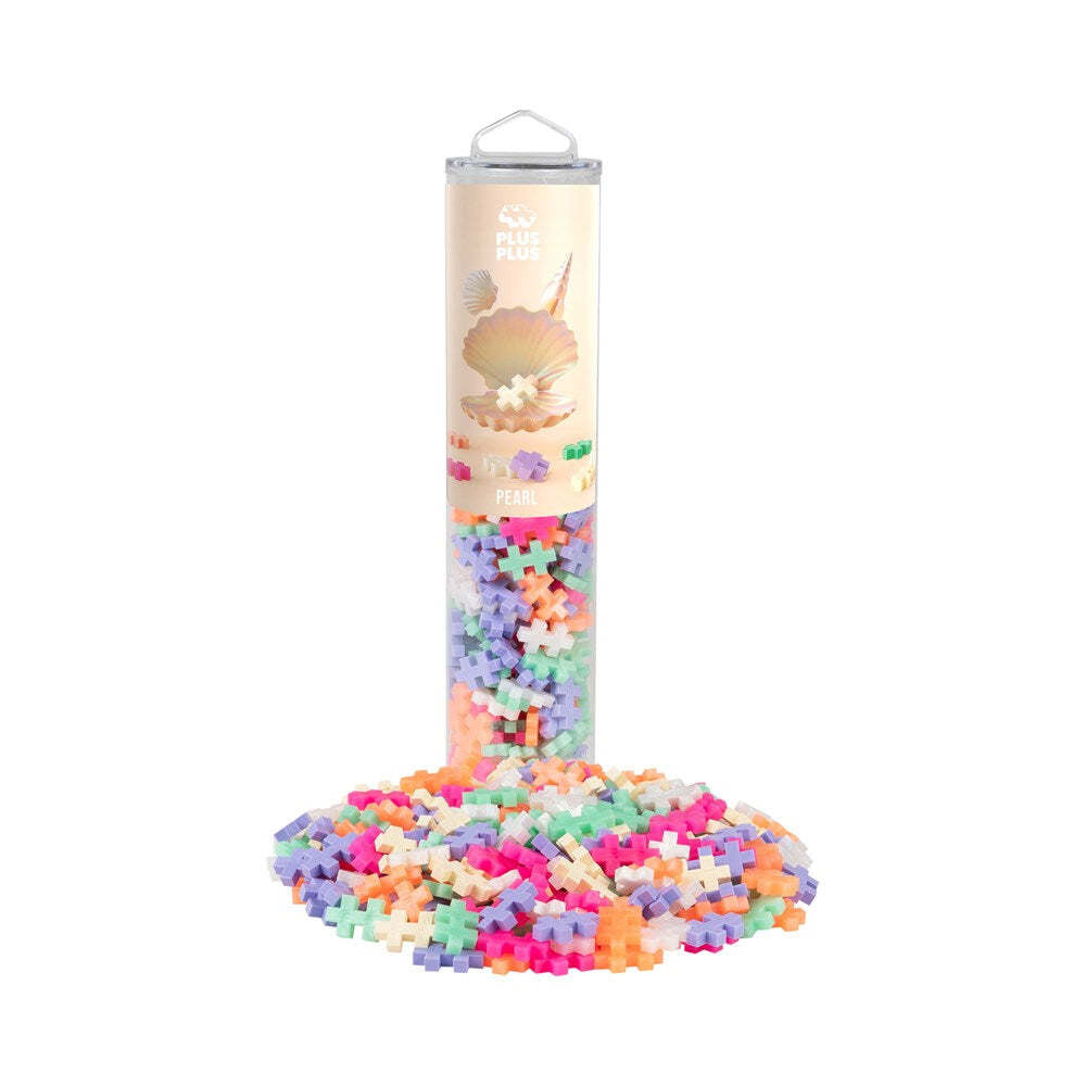 2x 240pc Plus Plus 5.5x28cm Pearl Mix Building Toy 5y+