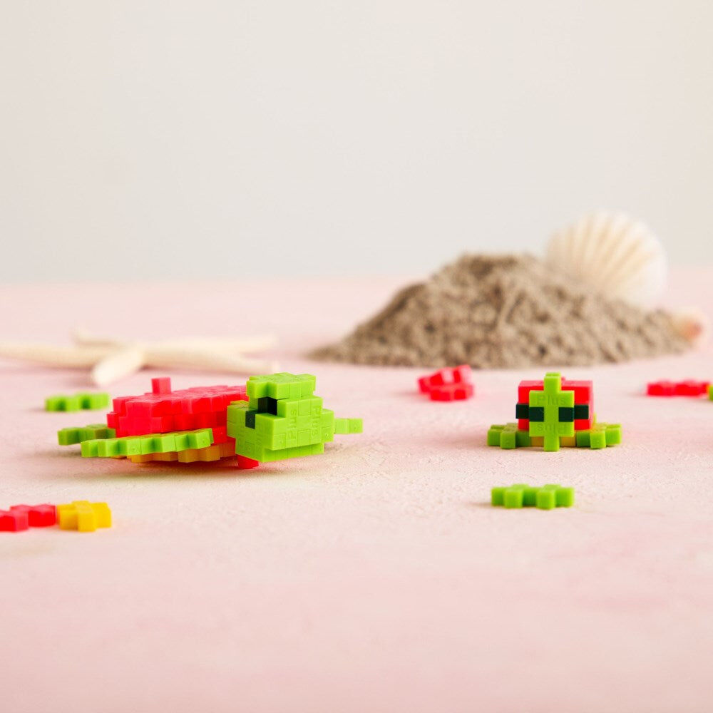 100pc Plus-Plus Sea Turtle Tube Building Blocks Toys Kids 5y+