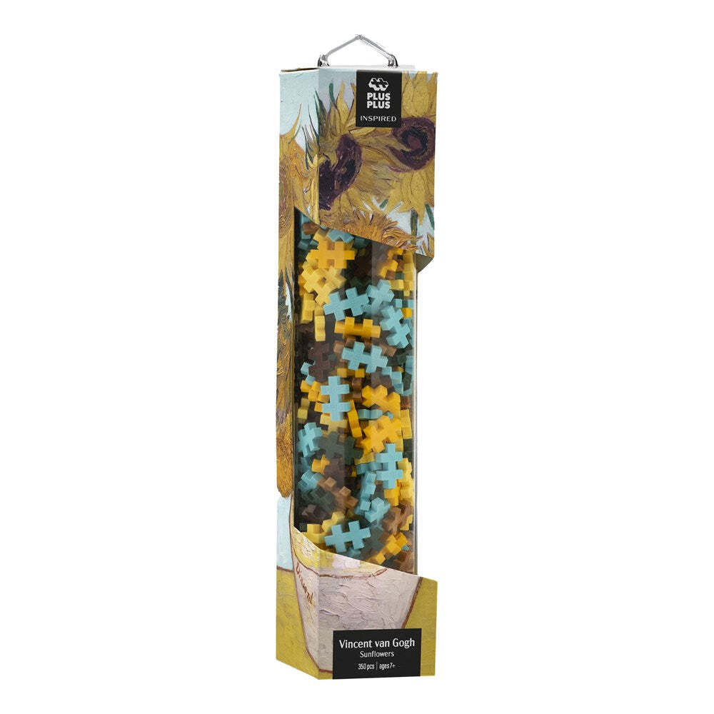 350pc Plus Plus Inspired 6x28cm Van Gogh Sunflowers 3D Puzzle 7+