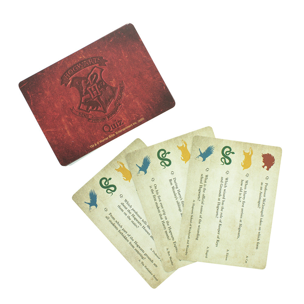 Paladone 15cm Harry Potter Hogwarts Trivia Quiz Children/Kids Fun Card Game