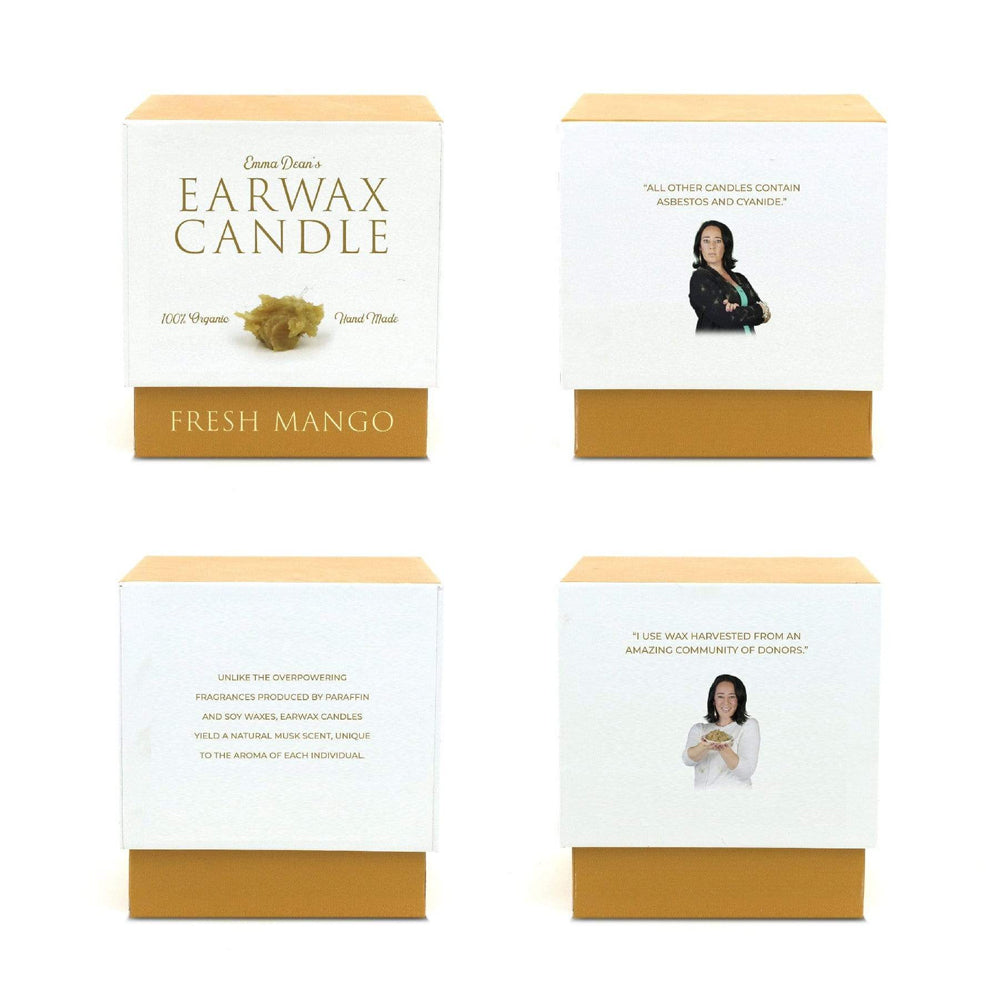 PRANK-O 9cm Earwax Scented Candle Home Fragrance Amber Scent